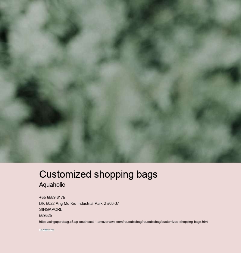 customized shopping bags